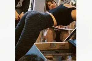 【19[红包]·F2189PRT普拉提核心床 脊柱上肢动作库】