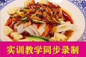 【20[红包]·F2915凉皮整套核心技术开店教材】