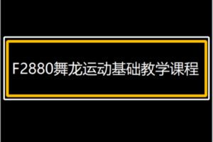 【19[红包]·F2880舞龙运动基础教学课程】