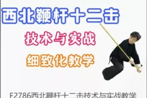 【12[红包]·F2786西北鞭杆十二击技术与实战教学】