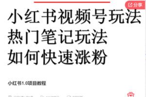 【39[红包]·F3081小红书1.0项目教程】