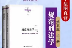 【法律】【PDF】290 规范刑法学（第五版）上下册 202301 陈兴良