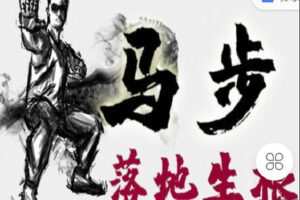 【捐赠[红包]9.90·《C1287-书洋证道-马步》】