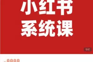 【捐赠[红包]99.99·《AL5403-【私教专属】小红书系统课》】