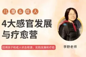 【捐赠[红包]29.90·《YL2838-天使在线学院-学习困难、缺乏界限、易敏感…如何滋养感官失调？儿童-成人基础感官实践营》】