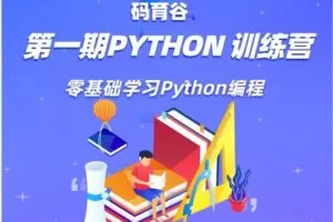 【捐赠[红包]89.90·《YL3101-码育谷-【第一期】痴海Python训练营》】