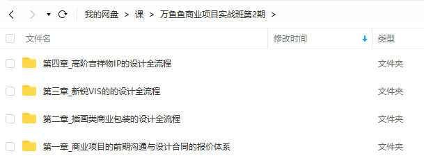 万鱼鱼2021商业项目实战班第2期【画质高清只有视频】