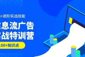 信息流广告实战特训营第37期