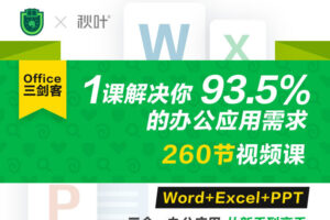 Office三剑客Word+Excel+PPT