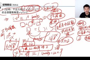 万门中学 初中数学竞赛数论专题