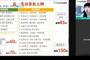 作业帮-林淼 初三英语2021年春季冲顶班