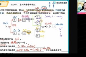 作业帮-杨静然 2021中考化学模考冲刺