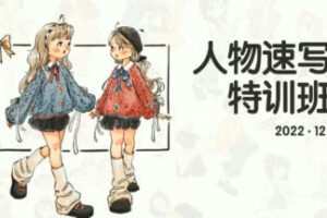 蕙宝2022ipad人物速写特训班【画质还行有笔刷和素材】