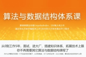 算法与数据结构体系课