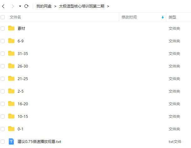 太极人体造型核心培训班第二期