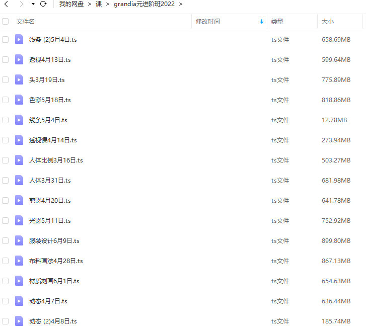 【缺课】李圣元2022二次元绘画进阶班第十期【画质不错只有视频】