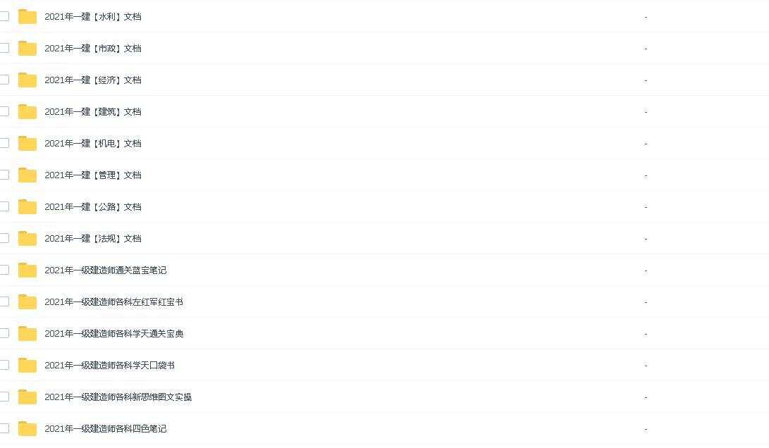 2021年一级建造师-全程班合集,价值万元 4 1631217247 01062000632