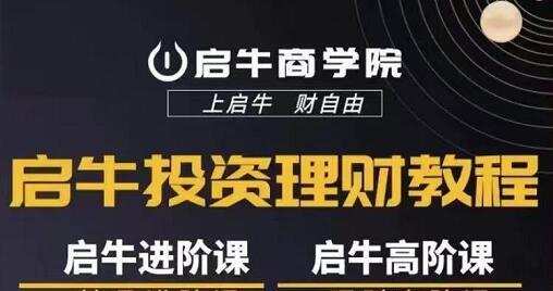 1634526176 启牛商学院·进阶高阶投资理财全套课程