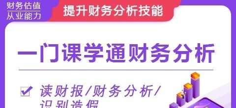 华尔街学堂《一门课学通财务分析》 1 华尔街学堂《一门课学通财务分析》