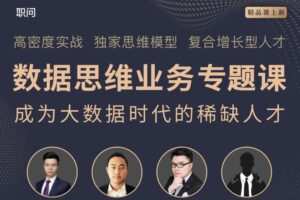 数据思维业务专题课，价值798元