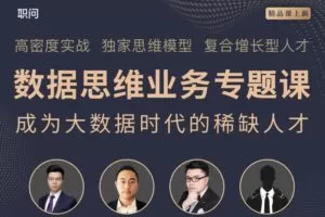 数据思维业务专题课，价值798元