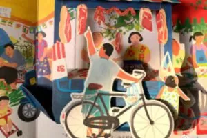 鲸字号池塘子2022创意插画立体书第2期