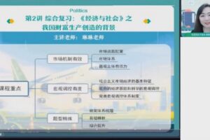 作业帮2023高二政治秦琳暑假班