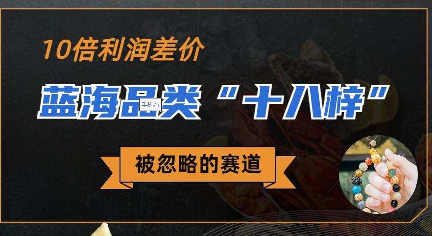 被忽略的蓝海品类“十八籽”,10倍的利润差价,同行一天几十单【揭秘】