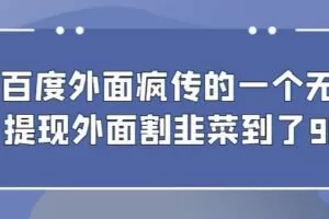 外面收费980的百度极速版最新玩法，多窗口拉满一小时利润在30-50+【软件+教程】