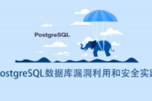 PostgreSQL数据库漏洞利用和安全实践