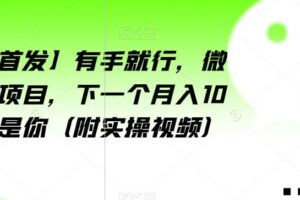 【全网首发】有手就行，微信爆粉项目，下一个月入10万的就是你（附实操视频）【揭秘】