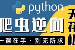 图灵何老师Python进阶首选：爬虫 JS WEB APP逆向+超强企业级案例合辑 …