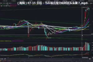「余松」余松小黄牛量学十八招量学大讲堂公开课 20231108万科会暴雷吗？