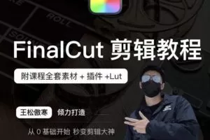 王松傲寒fcpx剪辑