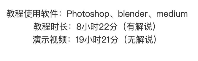 Blender动态概念艺术1人工翻译2022年教程【画质高清有素材】