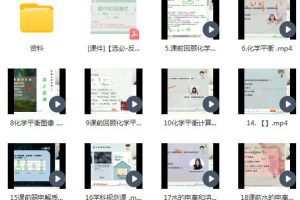2022届高三化学廖耀华A+班-突破疑难，稳步迈向高分