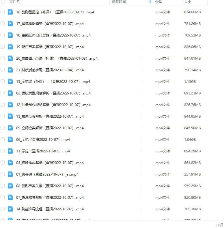 画画的笔尖2022概念场景原画进阶班第2期【画质不错只有视频】