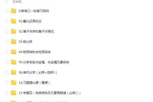 陆艳华2022年高考化学一轮复习暑秋联报，全面备战高分迎接高考！