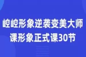 崆崆形象正式课30节形象逆袭变美大师课