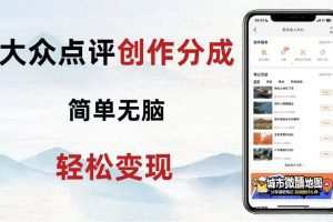 大众点评新玩法！零成本！新手也能每日轻松入袋300+！【揭秘】