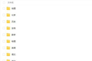 高中思维导图知识点总结9科全