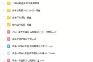 祝鑫2023高考化学点睛班，重难点精讲，助你突破！