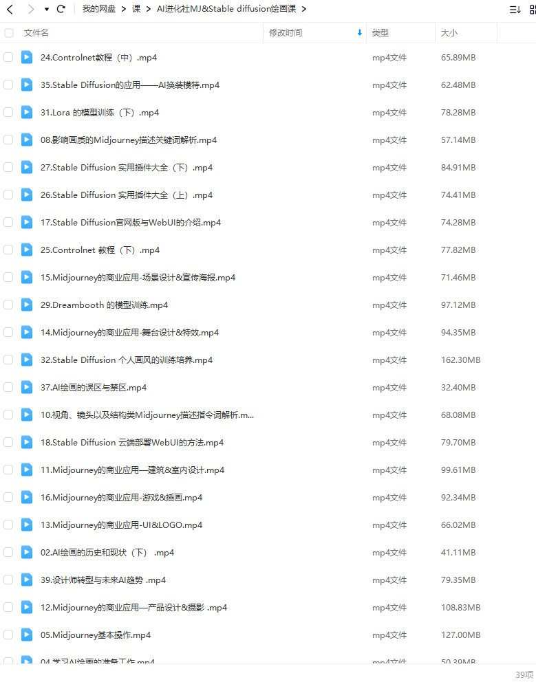 AI进化社2023年MJ&Stable diffusion绘画课