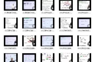 康永明2022寒高一化学寒假班23讲完结，系统学习化学！