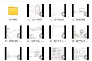 2022年树成林化学冲刺课33讲，高效备考，冲刺高分！
