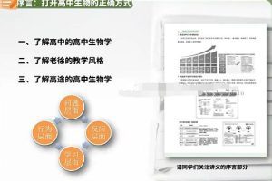 徐京生物2024高一生物暑假班网课