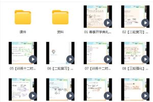2022高三高考化学李霄君A+班春季班-开启高分之路，助你冲刺高考
