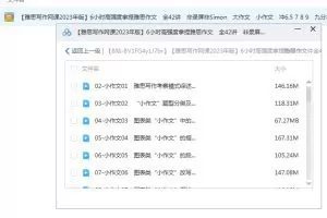 2023《6小时高强度搞定雅思作文》（42集），高效备考雅思作文！