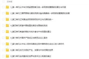 2024版53新高考版历史A版文档资料包