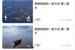 「波段之门」20231113波段之门 我做短线的一些方法第一部分 第二部分